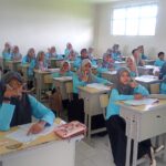 Terbaik 5 Peserta Tryout SD/MI di MTs Hidayatul Mubtadi’in Tasikmadu.